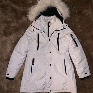 Winter White Canada Weathergear Winter Coat